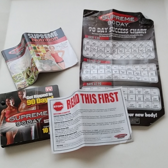 Get Ripped In 90 Days: Supreme 90Day System (Complete 10 DVD Set) As Seen on TV - Picture 2 of 13